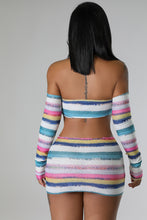 Load image into Gallery viewer, Summer knitted stripes set