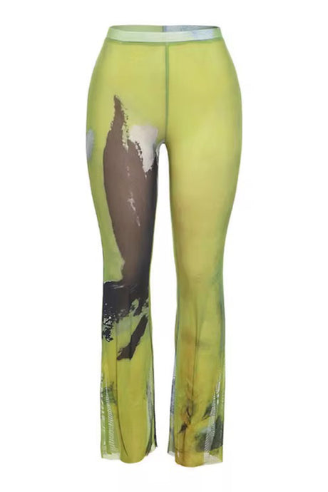Walking in mesh pants