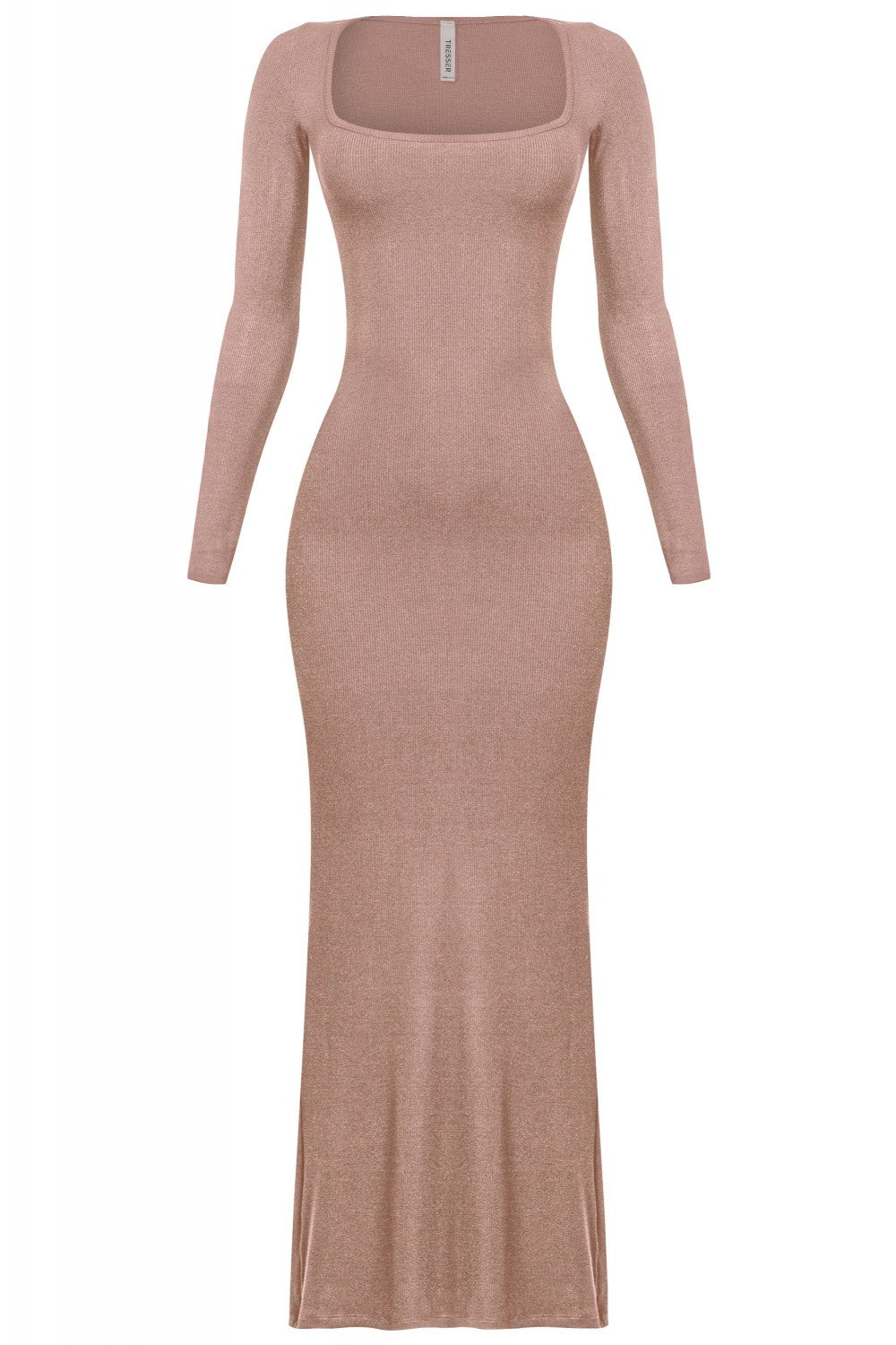 Skin long sleeve maxi