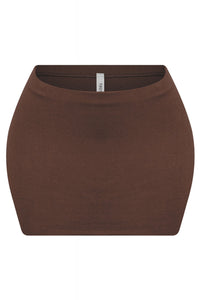 Basic mini skirt