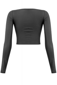 Basics long sleeve crop