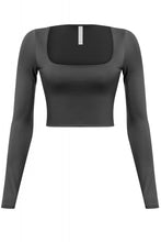 Load image into Gallery viewer, Basics long sleeve crop