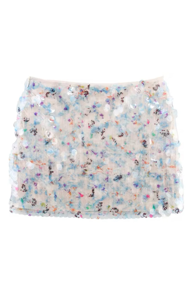 Sequin rush skirt