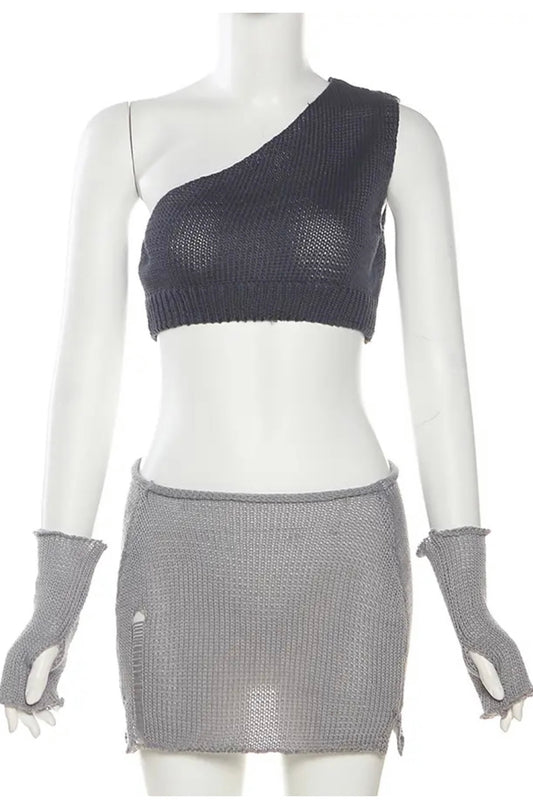 Knitted it girl set