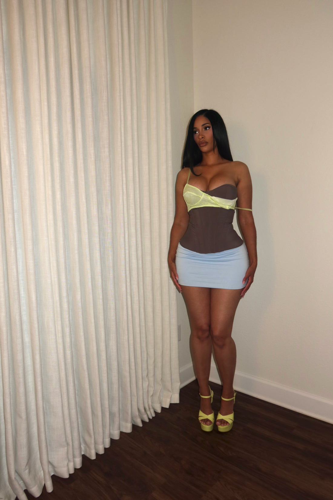 Poppin out corset