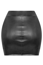 Load image into Gallery viewer, Leather honey skirt