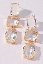 Load image into Gallery viewer, Diamond drops earrings