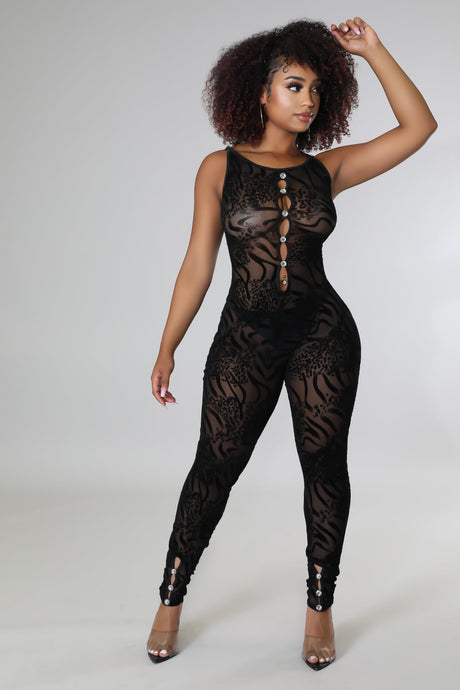 Velvet feelings jumpsuit