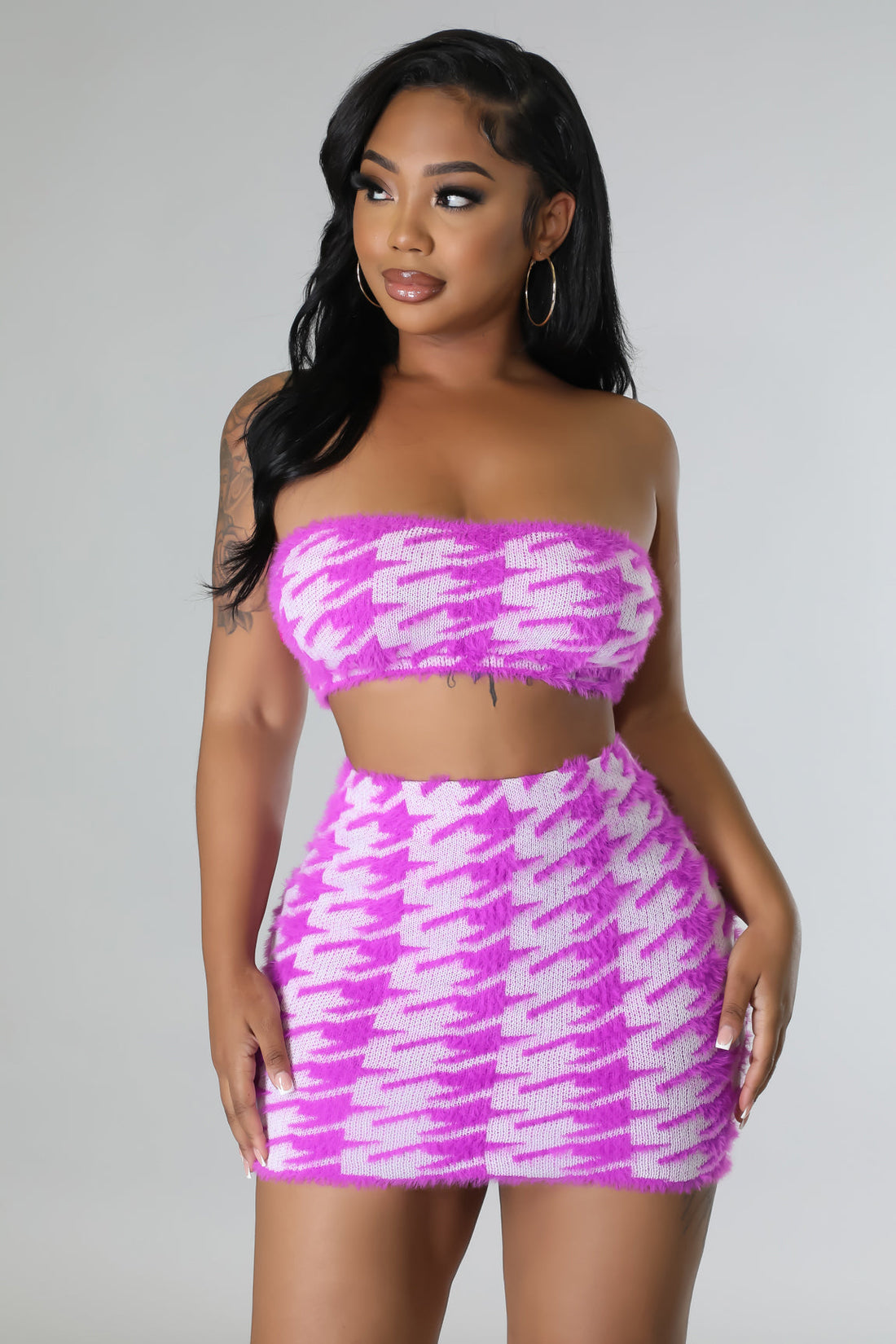 Wrenley babe skirt set