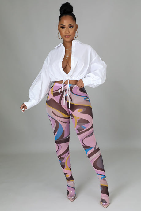 Catching swirls leggings
