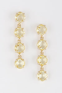 Lemon drop earrings