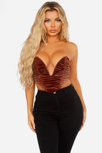 Load image into Gallery viewer, Ellie corset crop