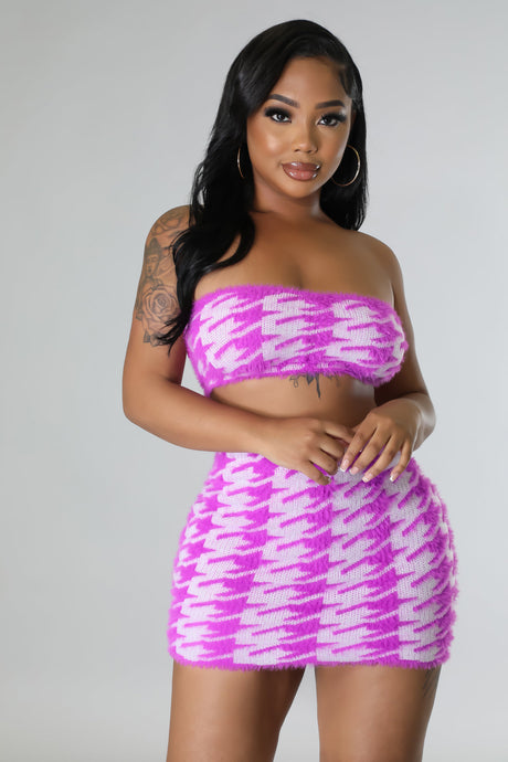 Wrenley babe skirt set