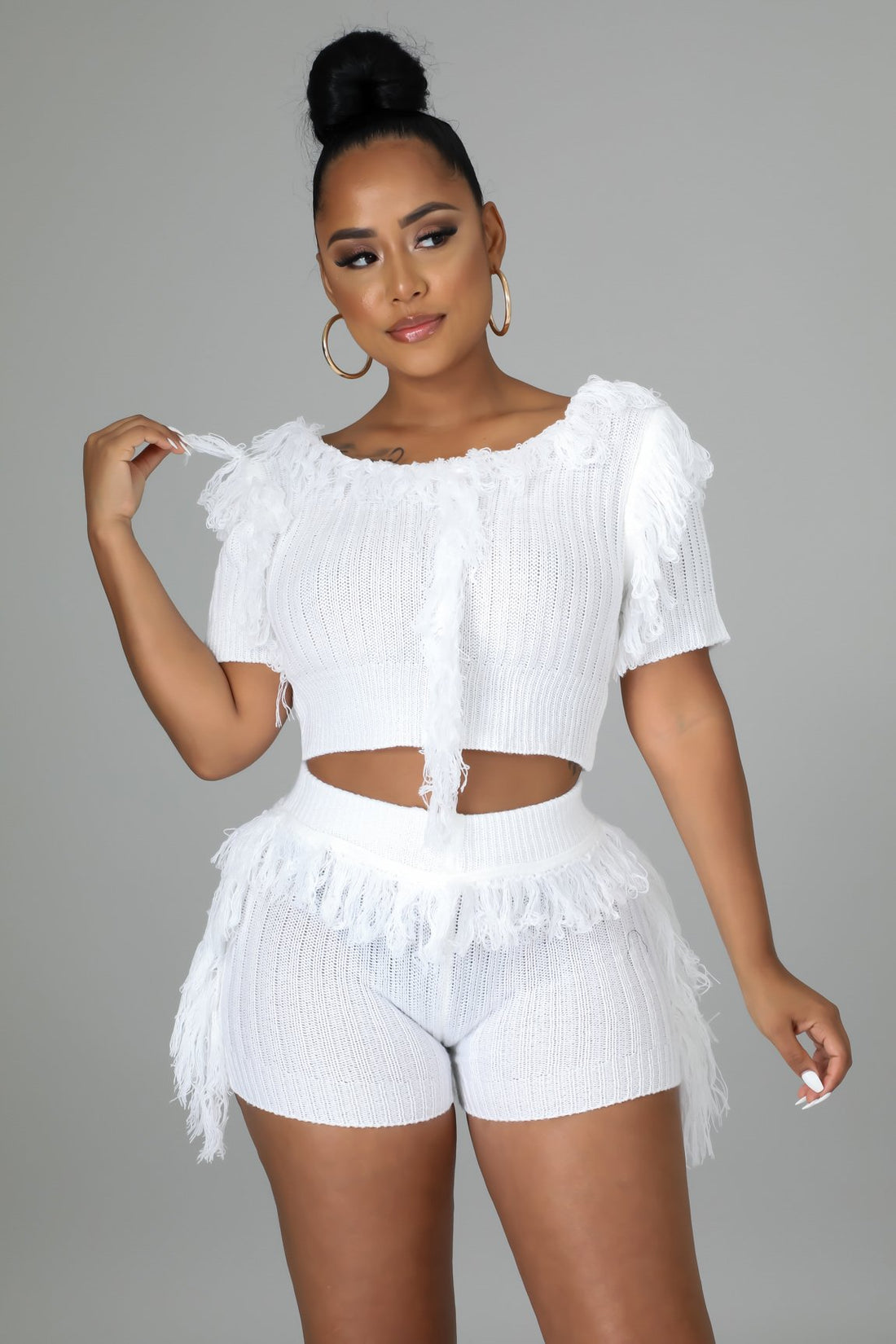 Bunny shorts set